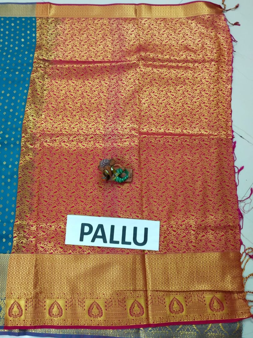 Imitation Silk Saree - Image 3